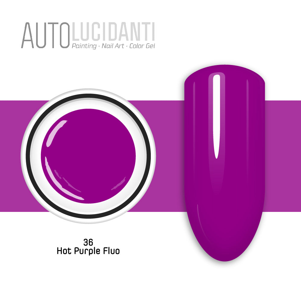 AUTOLUCIDANTE n°36 hot purple fluo